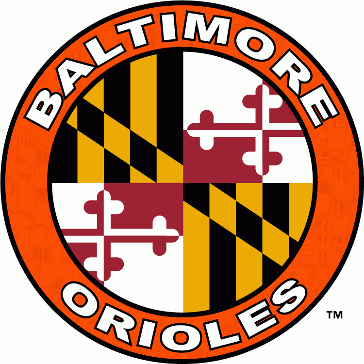 Baltimore Orioles 2009-Pres Alternate Logo 02 vinyl decal